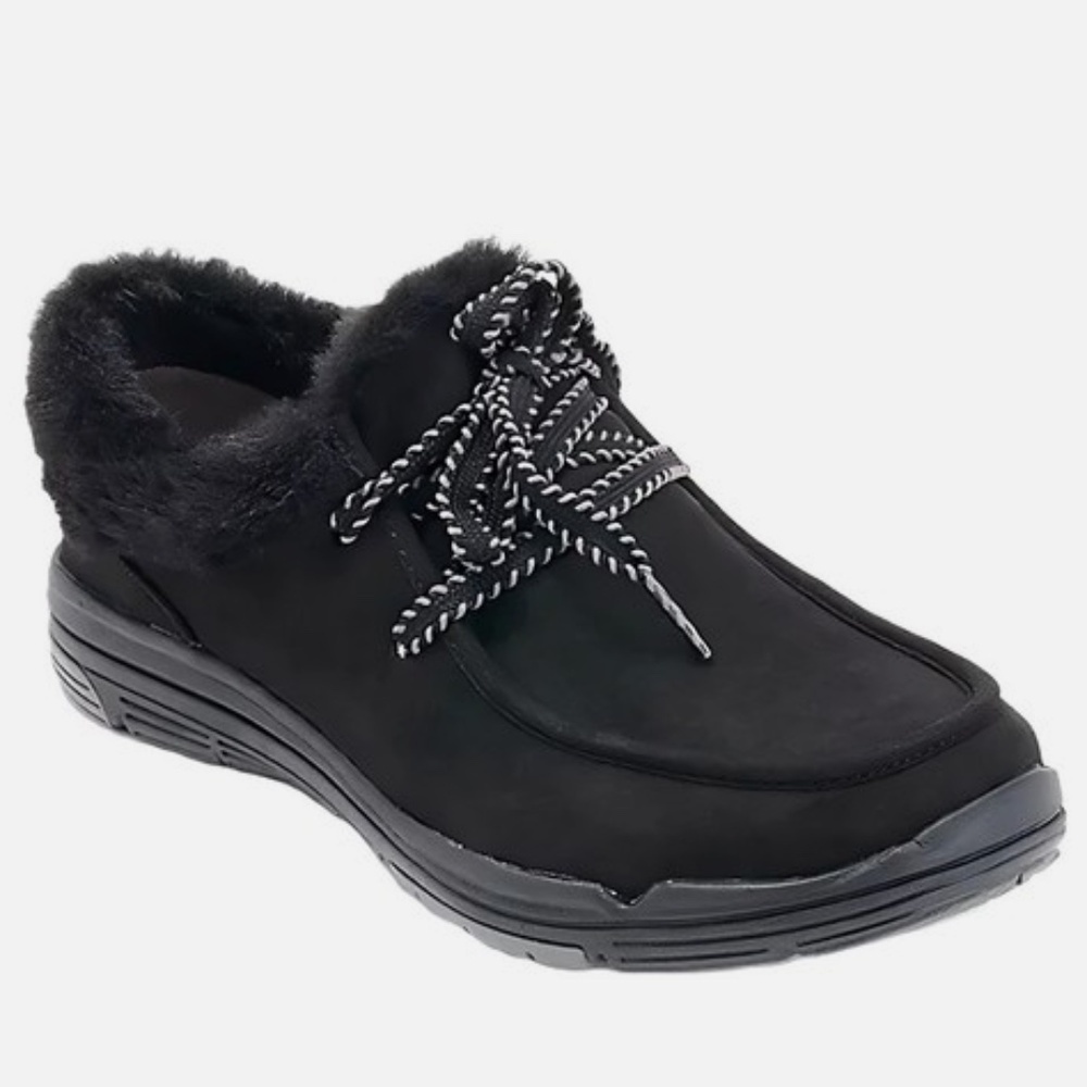 Ryka Water-Repellent Lace-Up Cozy Ankle Boots - Avid